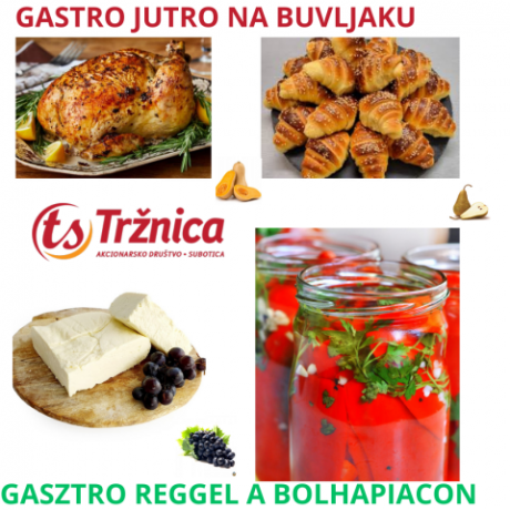 DRUGO PO REDU “GASTRO JUTRO NA BUVLJAKU“ - nedelja 20. oktobra 2024. godine